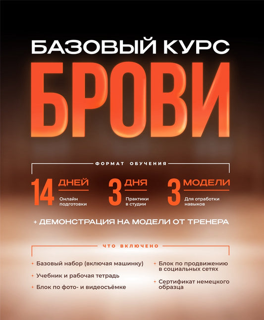 Базовый курс «Брови»